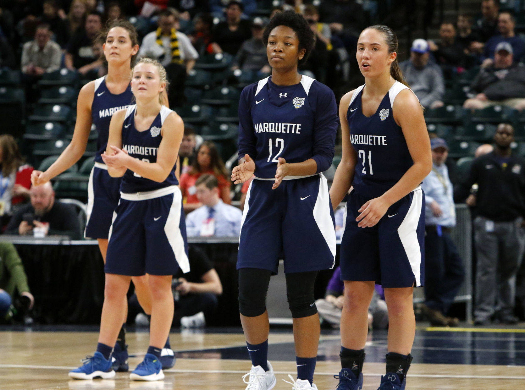 Gallery: Marquette Catholic vs. Vincennes Rivet in Class A championship